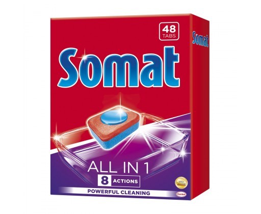 Somat tablety All in One 48ks - Drogerie Kuchyň Myčka tablety a prášek